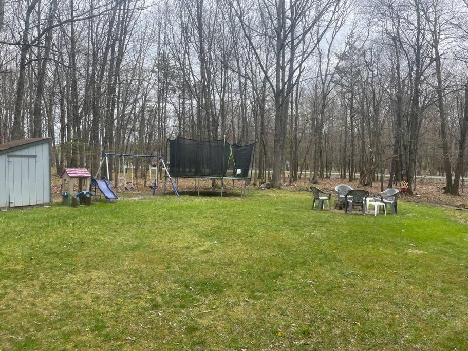Modern Home Near Lake W Hottub, Game Room, Fireplace Albrightsville Eksteriør bilde
