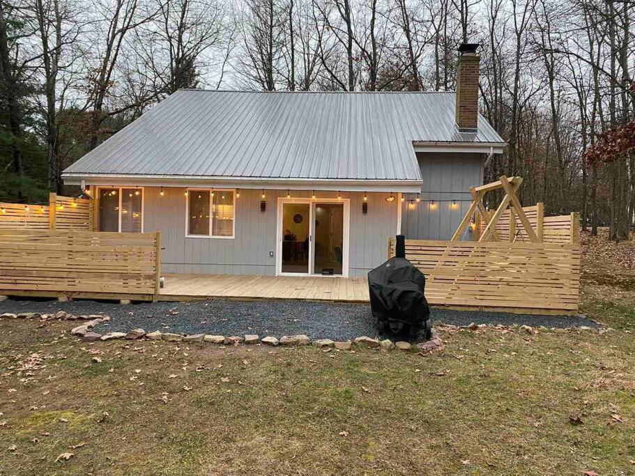 Modern Home Near Lake W Hottub, Game Room, Fireplace Albrightsville Eksteriør bilde